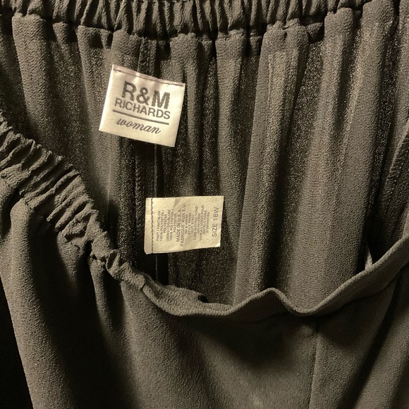 Black palazzo pants - Picture 3 of 3